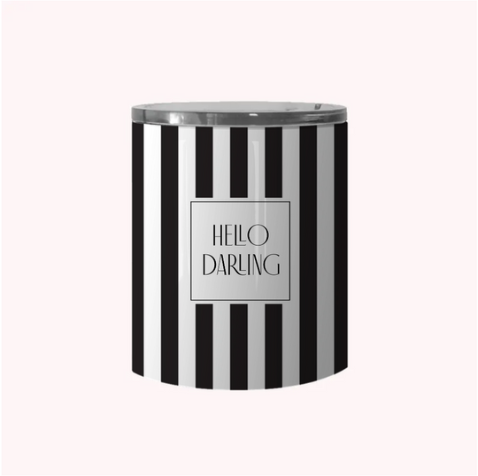 Vertical Stripe Black