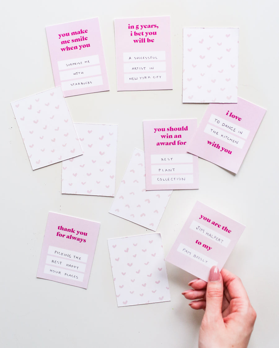 Self Love Bucket List + Compliment Cards